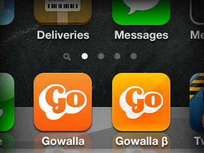 Gowalla for iPhone new icon gowalla icon ios iphone