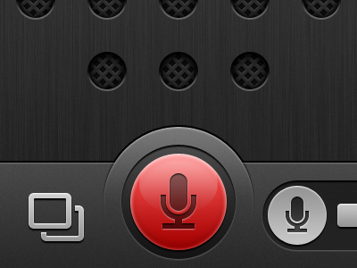 Voicerecorder glyphs icons ios iphone recorder toggle voice