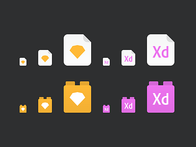 Abstract File Icons