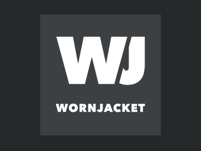 WornJacket logo branding logodesign