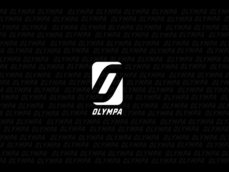 OLYMPA logo branding design graphic design logo vector