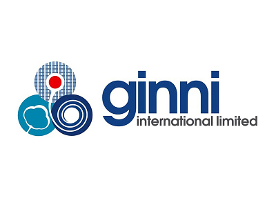Ginni International Limited blue brand concept cotton jeans logo textile thought