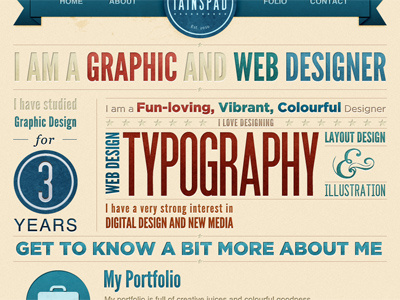 iainspad refresh part 3 gotham league gothic typography webdesign website