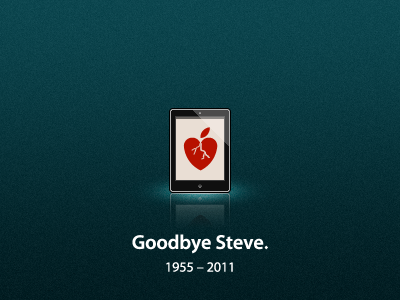 Goodbye Steve apple steve jobs tribute