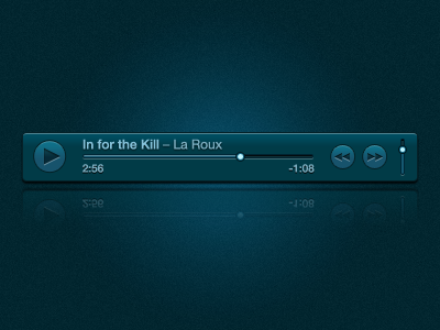 Music Player UI (re–uploaded) minimal music player styling ui