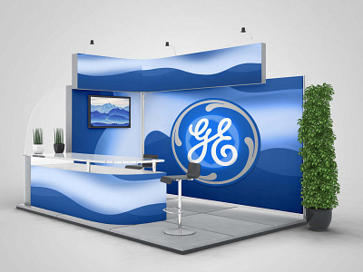 General Electric new booth design concept