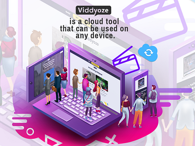 Vuddyoze isometric illustrations