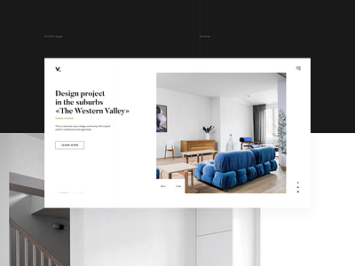 Hello Dribbble clean digital interior promo typography uxui web