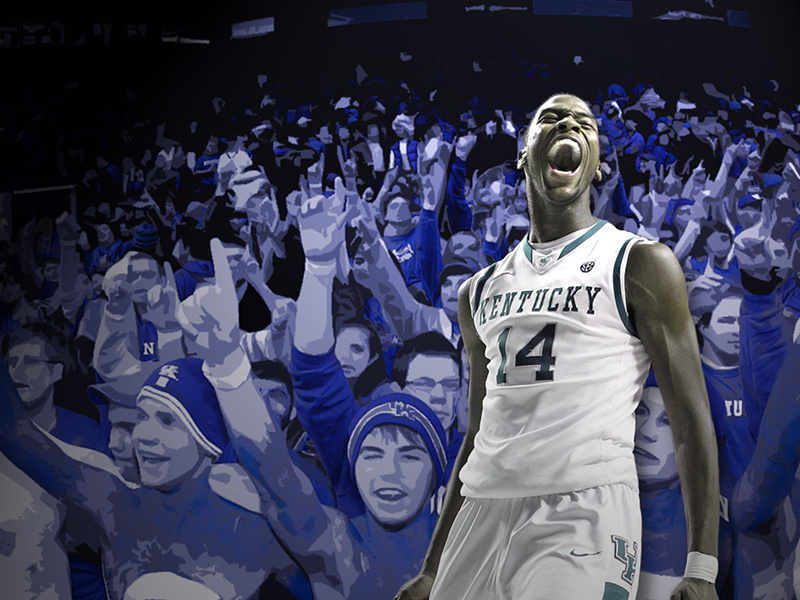 Kentucky Kidd-Gilchrist Background wallpaper background graphic design digital design photoshop