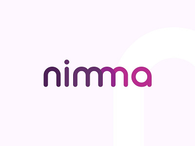 nimmma brand breastfeeding logo motherhood nursing pink project purple typography