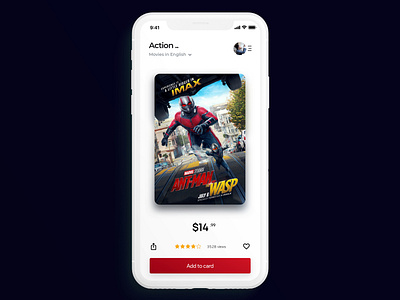 Movie App UI Design app concept design mobile movie movie app ui ui ux uidesign ux ux challenge