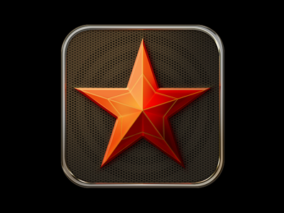 Radio App Icon app icon icons ios iphone texture