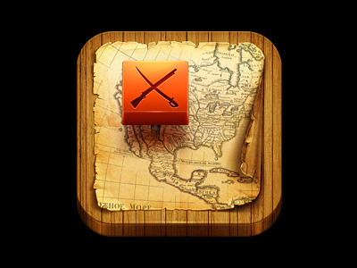 Historical App Icon app icon icons ios iphone texture