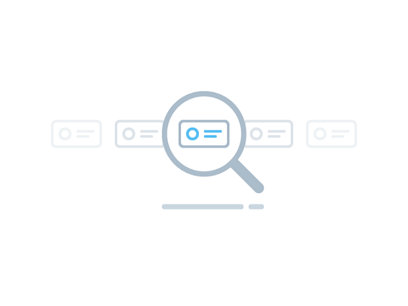 Loading Search Results animation app design flat icon illustration loading medical minimal results search ui ux vector