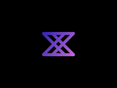 Purple X Logo