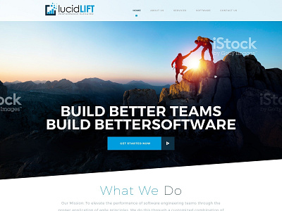 Lucidlift branding design user experience design user inteface web webdeisgn website