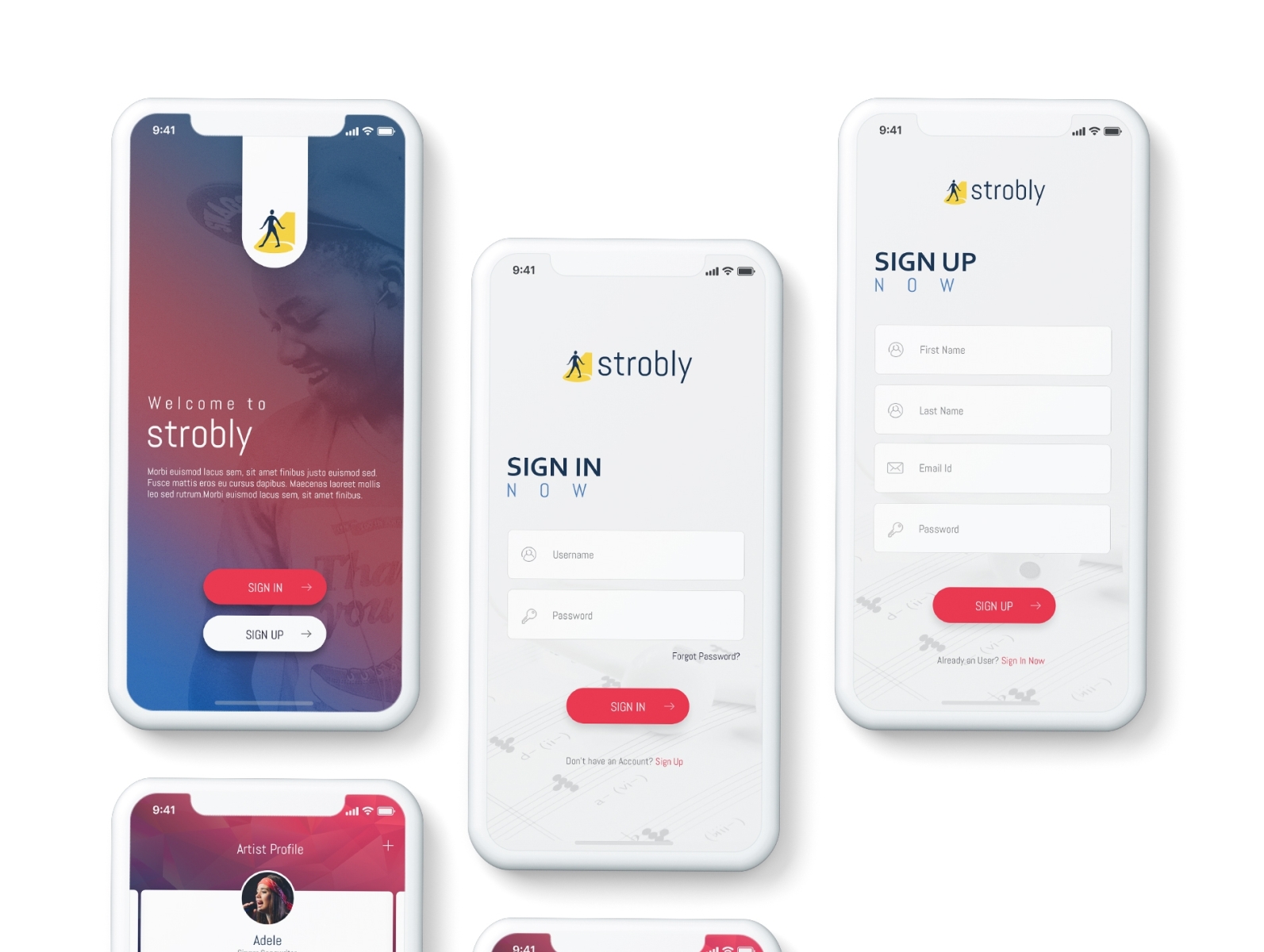 Entertainment app by Youness Jamal on Dribbble