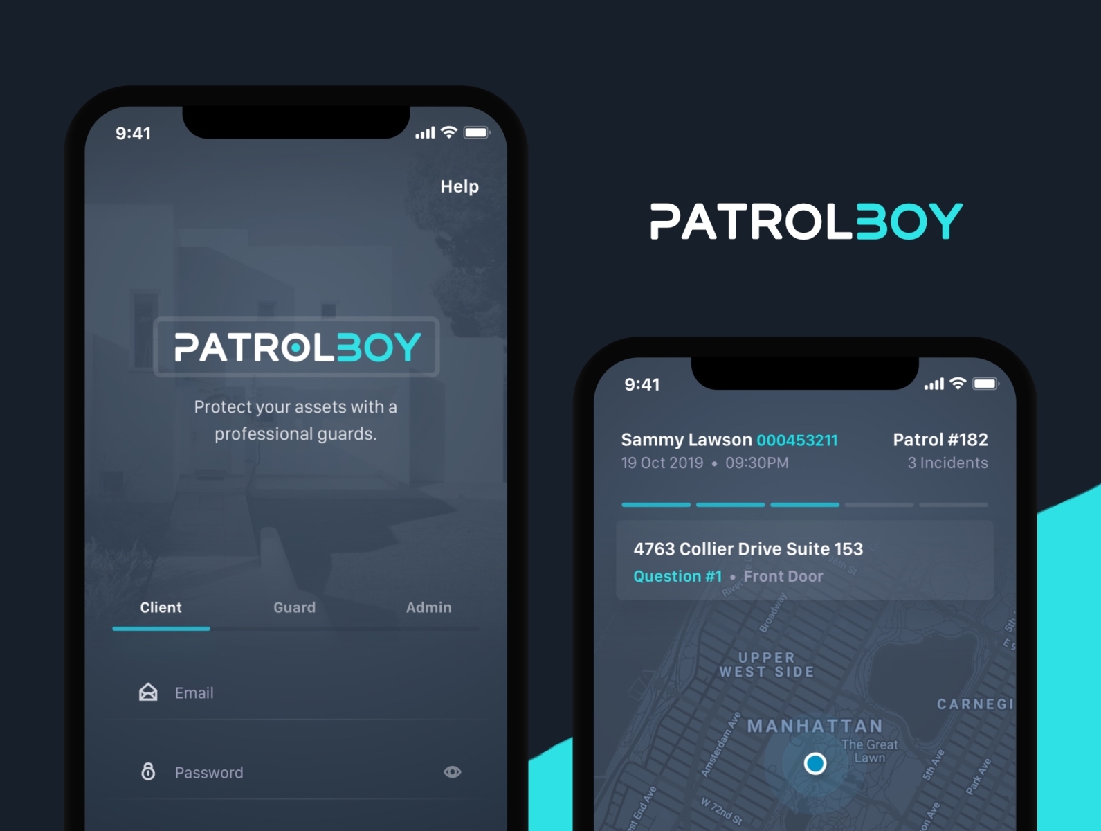 Security Guard Company needs a new app for Mobile Patrols android app design app design branding design ios mobile app design ui user experience design user inteface ux