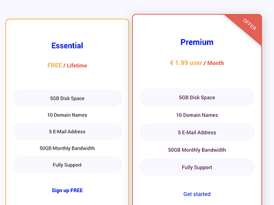 Pricing box (CSS only) css hover html prices pricing pricing table responsive table