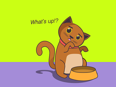 Just a cat cat cat illustration cats illustration vector whatsup