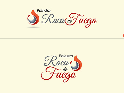 Roca De Fuego branding logo