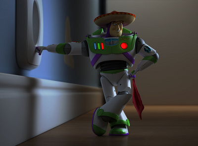 Spanish Buzz LightYear 3d animation