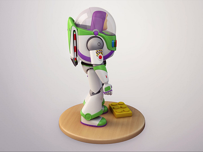 A 360 of my Buzz LightYear tribute 3d animation