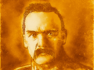 Portrait of Jozef Pilsudski artwork corel painter design digital digitalart digitalartist digitaldrawing digitalillustration drawing illu illustration illustration art illustrator photoshop portrait portrait art portrait painting wacom wacom intuos wacom tablet