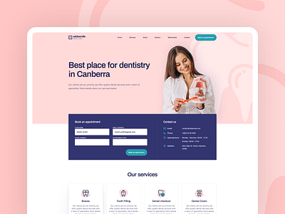 Dental Clinic - Landing Page