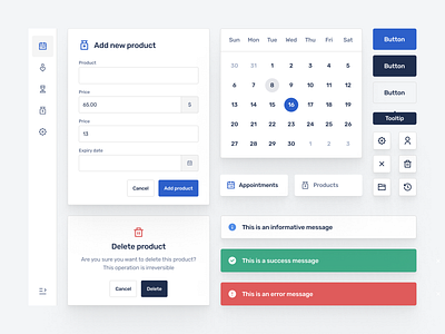 Dashboard - Design System Components