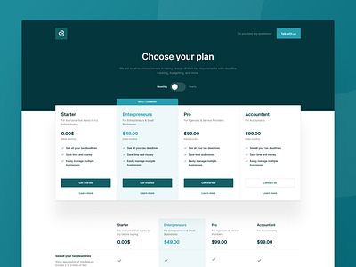 Pricing Plan app clean colors design figma green pricing ui ux web web app website