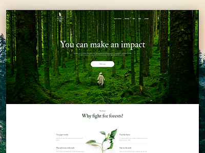 Treestories - Landing Page