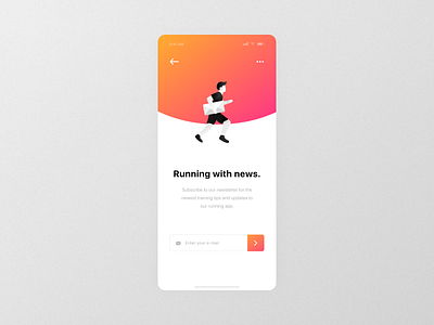 👨🏻‍💻 Illustration | Newsletter Subscription