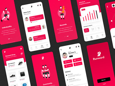 🏃🏻‍♂️ App Design | Runward