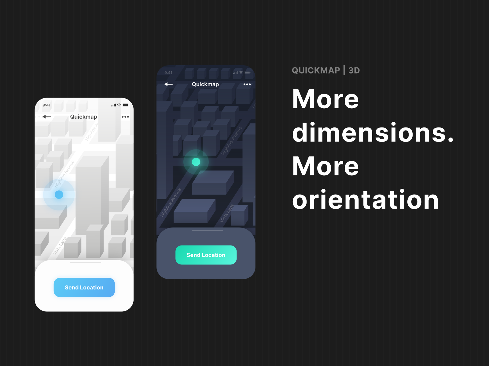 Download Quickmap | 6 Vector Map Styles @UI8 | 3D Style by Niklas Luther on Dribbble