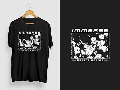 IMMERSE T-shirt Design 🌼