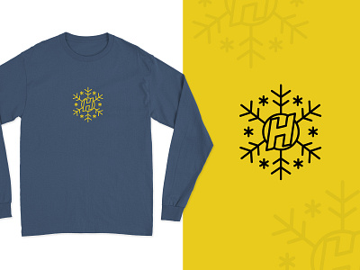 Hopeless Records Christmas Snowflake ❄️ apparel branding christmas clothing logo music music industry poppunk punk label punk rock record label screen print snowflake snowflakes the holidays vinyl