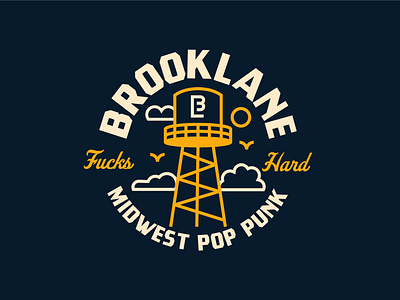 Brooklane Water Tower Badge