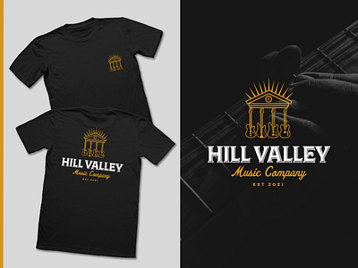 Hill Valley Music Company T-Shirt and Logo