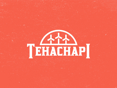 Tehachapi Band Logo branding icon illustration logo logo design simple simplistic typography windmill