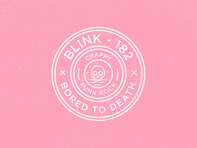 Blink-182 Badge Design