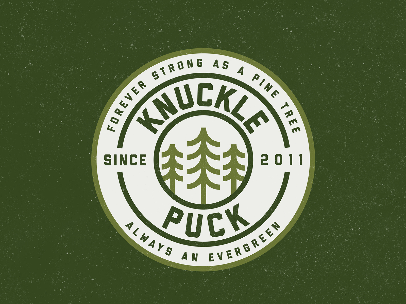 Knuckle Puck Badge by Jake Warrilow on Dribbble
