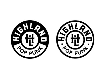 High Land Pop Punk Badge