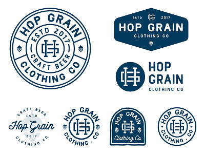 Hop Grain Branding Sheet