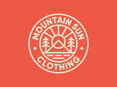 Mountain Sun Badge ⛰️☀️