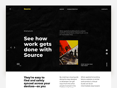 Source Wireframe Kit