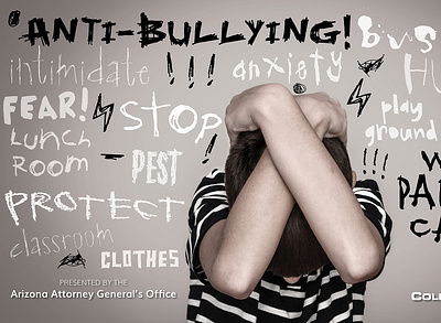 CollegeAmerica Anti Bullying FB Event Header anti bullying banner facebook header socialmedia typogaphy