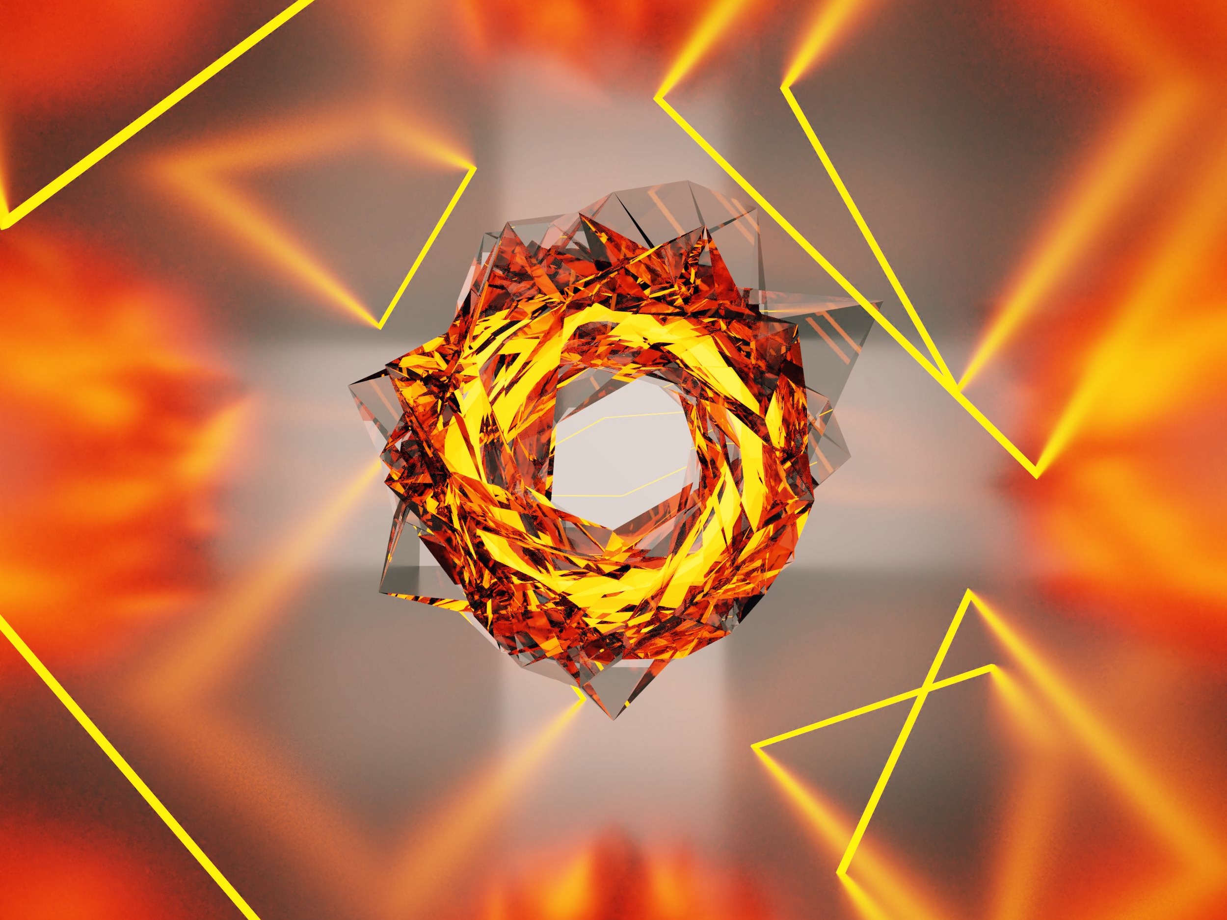 ring abstract 3d by eduard leszczynski on dribbble ring abstract 3d by eduard leszczynski