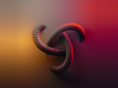 Loops 3d 3d art abstract abstract art artwork blender blender3d color concept design geometic illustration simple