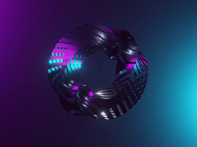 Infinity loop 3d 3d animation abstract abstract art animation blender c4d color loop looping